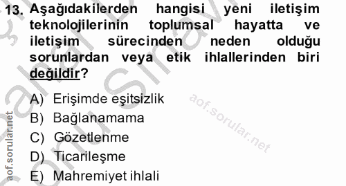 Soru 13