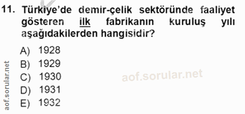 Soru 11