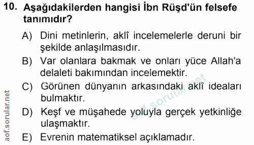 Soru 10