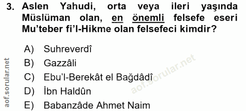 Soru 3