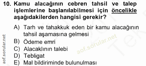 Soru 10