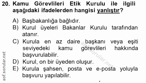Soru 20