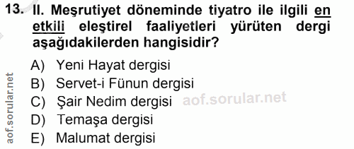 Soru 13