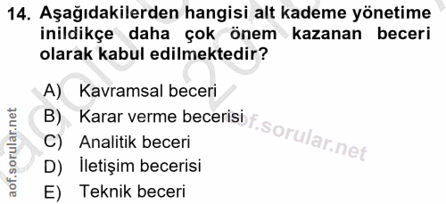 Soru 14