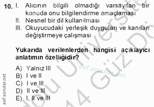 Soru 10