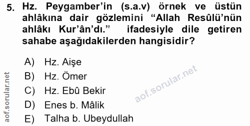 Soru 5