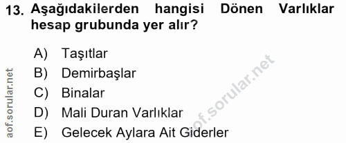 Soru 13