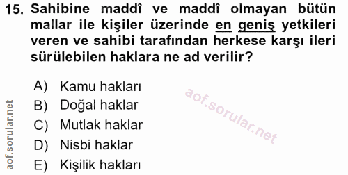 Soru 15