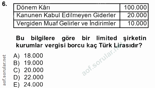 Soru 6