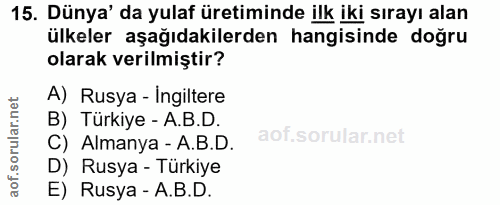 Soru 15