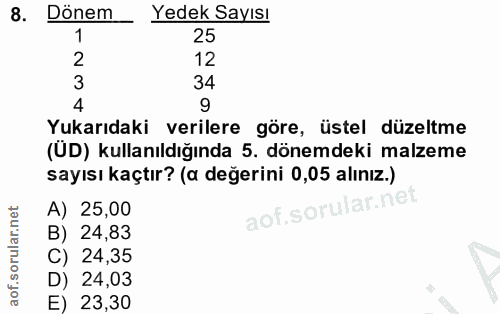 Soru 8