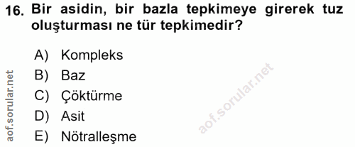 Soru 16