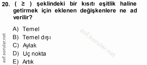 Soru 20