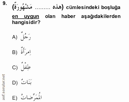 Soru 9