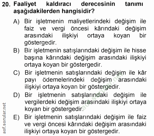 Soru 20