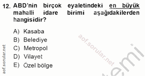 Soru 12