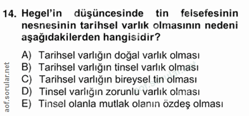 Soru 14