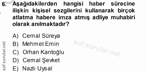 Soru 6