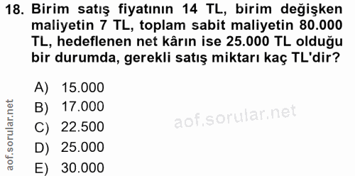 Soru 18