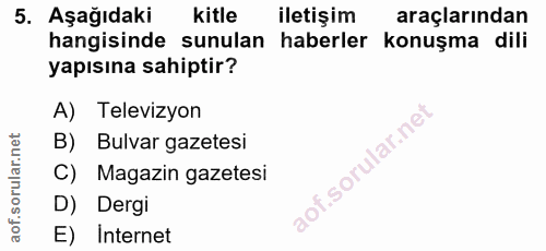 Soru 5