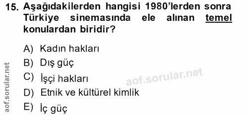Soru 15