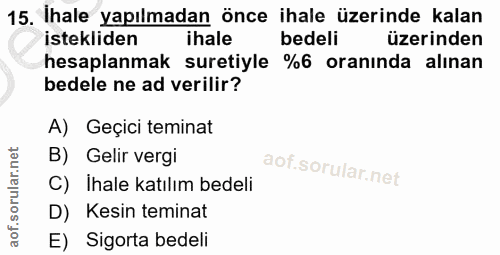 Soru 15