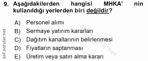 Soru 9