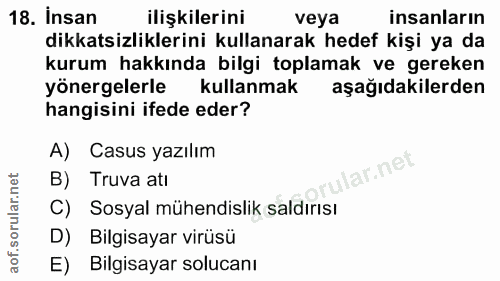 Soru 18