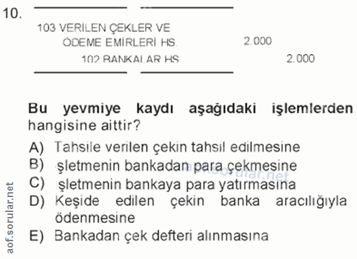 Soru 10