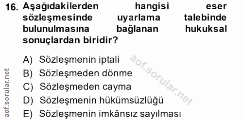 Soru 16