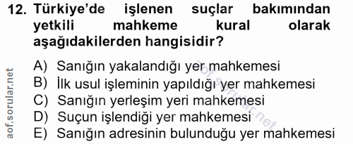Soru 12
