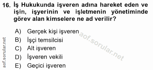 Soru 16