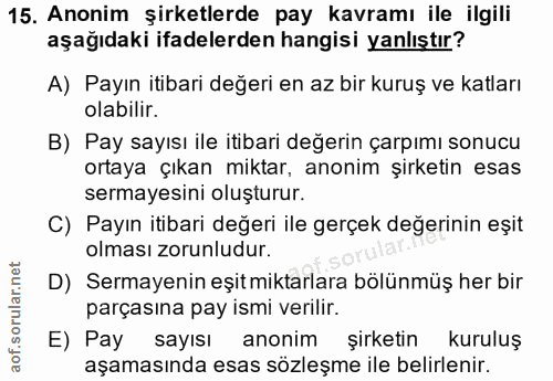 Soru 15