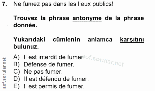 Soru 7