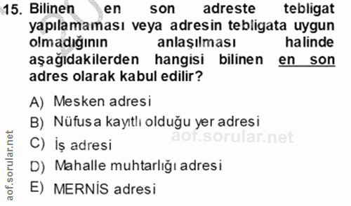 Soru 15