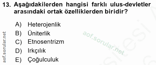 Soru 13