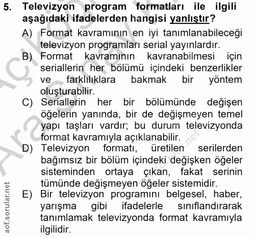 Soru 5