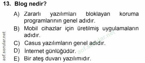 Soru 13