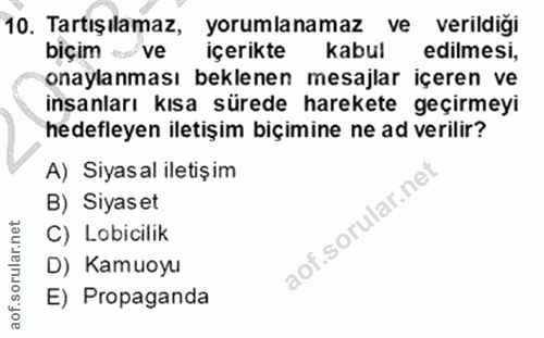 Soru 10