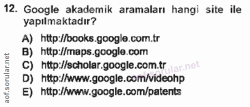Soru 12