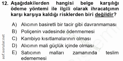 Soru 12