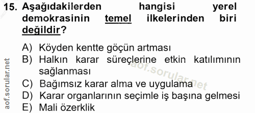 Soru 15