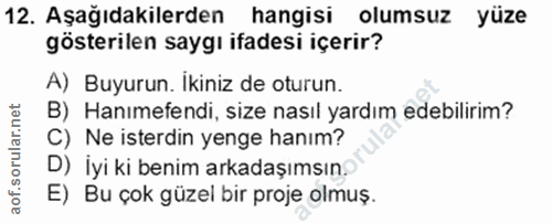 Soru 12