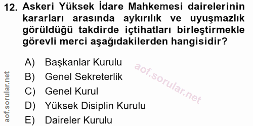 Soru 12