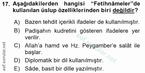 Soru 17