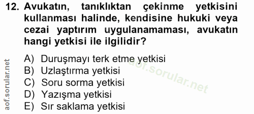 Soru 12