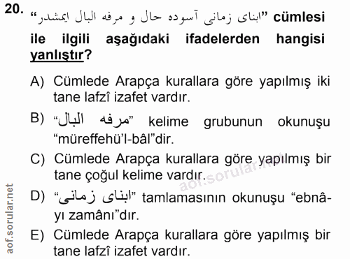 Soru 20