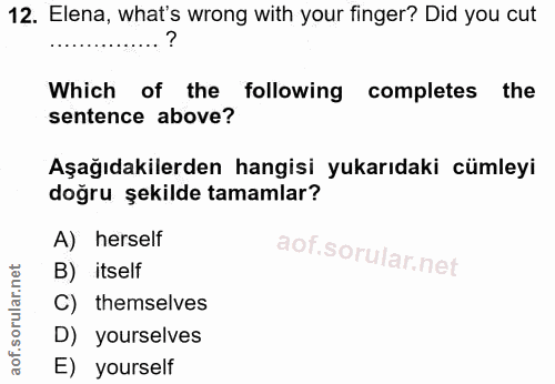Soru 12