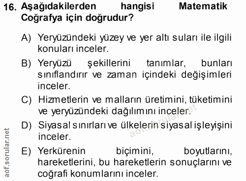 Soru 16