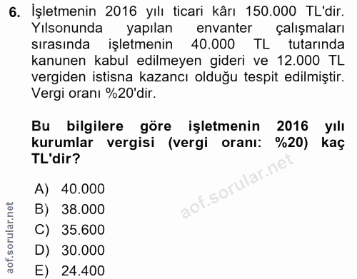 Soru 6